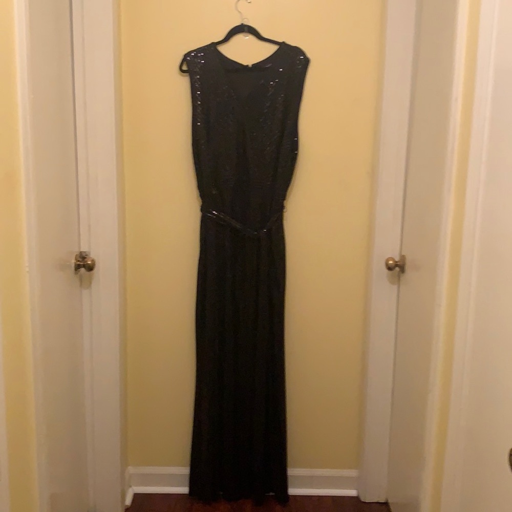 LB 26/28 sequin belted jumpsuit